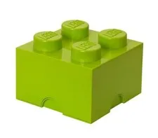 LEGO - Storage Brick 2 x 2 - Lime