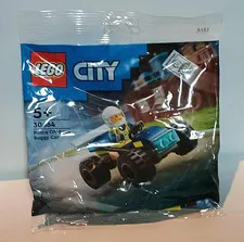 LEGO 30664 CITY: Police Off-Road Buggy Car New Factory Sealed In Poly Bag Retire
