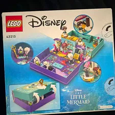 LEGO Disney 43213 Little Mermaid Story Book Set Ariel Ursula 134 pcs
