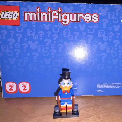 LEGO Disney Series 2 Scrooge McDuck Minifigure w/ Top Hat Cane #71024