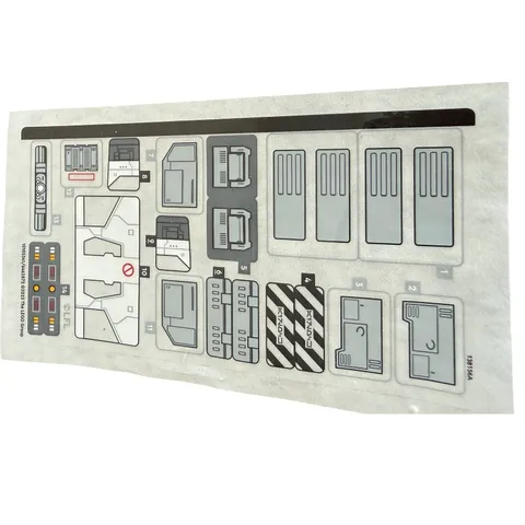 LEGO Star Wars 75348 Mandalorian Fang Fighter vs TIE  Replacement Sticker Sheet