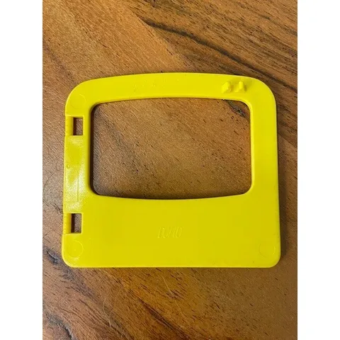 Vintage Lego Duplo Yellow Window Frame Replacement Part 4247 Brick Piece