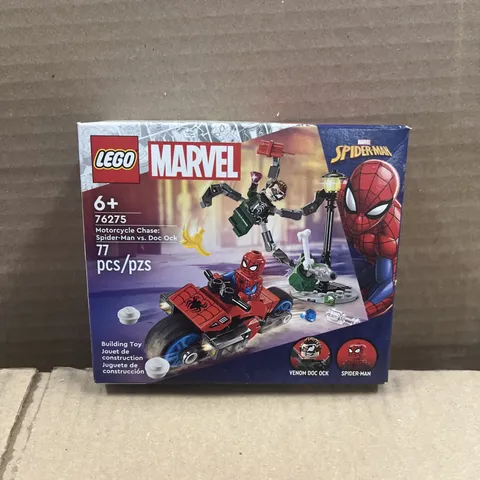LEGO Super Heroes: Motorcycle Chase: Spider-Man Vs. Doc Ock Set (76275) Sealed