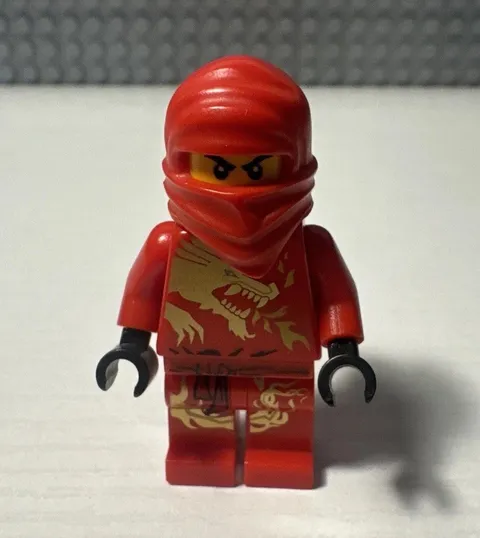 LEGO Ninjago Kai DX Minifigure njo0009 Dragon Suit No Sword