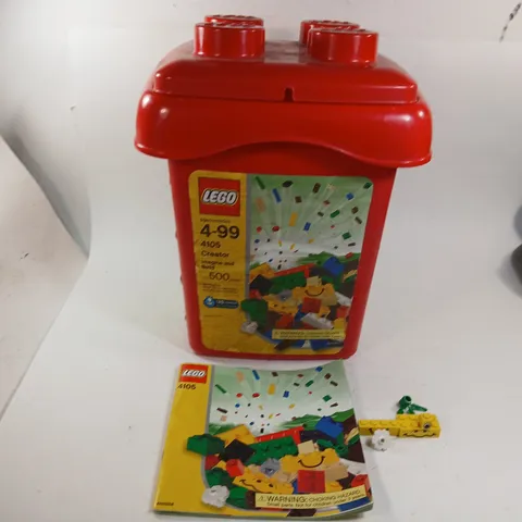 LEGO CREATOR: Creator Bucket (4105) Incomplete