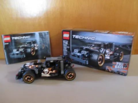 Lego Technic Getaway Racer 42046 Box & Manual