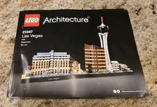 LEGO Architecture 21047 Las Vegas Instruction Manual Book Only Booklet Only
