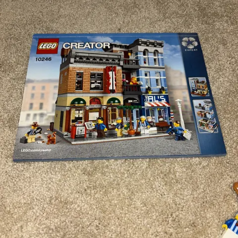 LEGO Creator Detective's Office 10246100% COMPLETE & Instruction Manuels