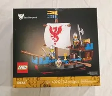 LEGO Ideas 40912 Sea Serpent -Knights Ship GWP Promo Set -241 Pieces New/Sealed