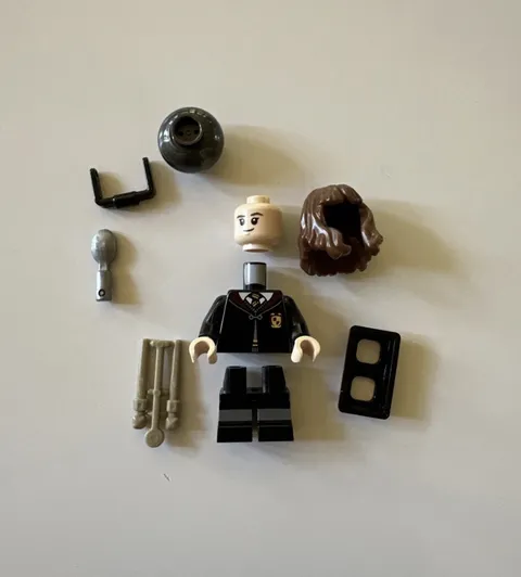 New LEGO Hermione Granger Minifigure From Set 76473 Exclusive! Polyjuice