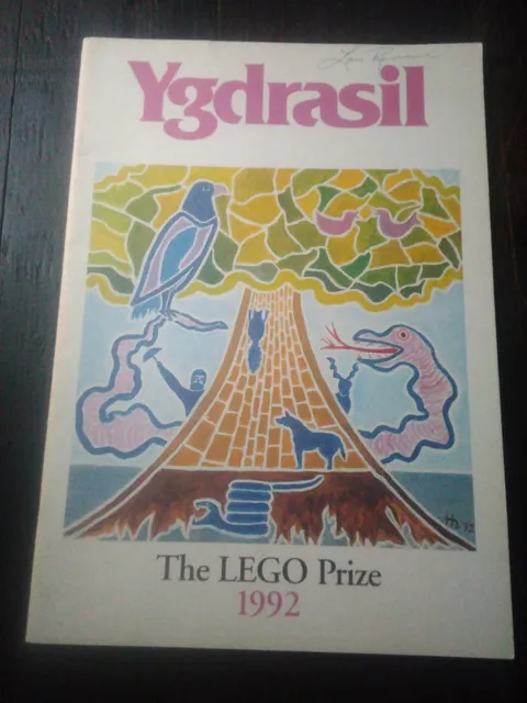⭐Lego RARE Ygdrasil The Lego Prize 1992 Magazine Catalog⭐