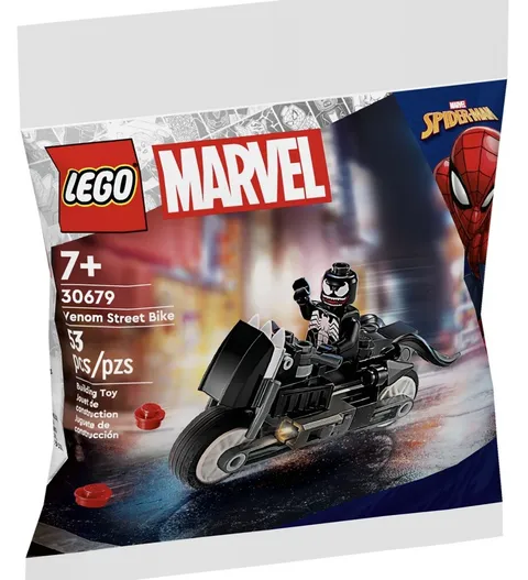 LEGO Superheros Marvel Venom Anti-Hero Street Bike Motorcycle 30679 NIP