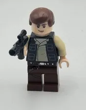 2016 LEGO Star Wars Han Solo Minifigure 10236 75003 SW MINIFIG  blaster gun