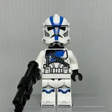 LEGO Star Wars sw1247 Clone Heavy Trooper 501st Legion Minifigure 75345 Note