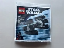 New LEGO Star Wars Tie Advanced Set #30727 - 68 Pieces