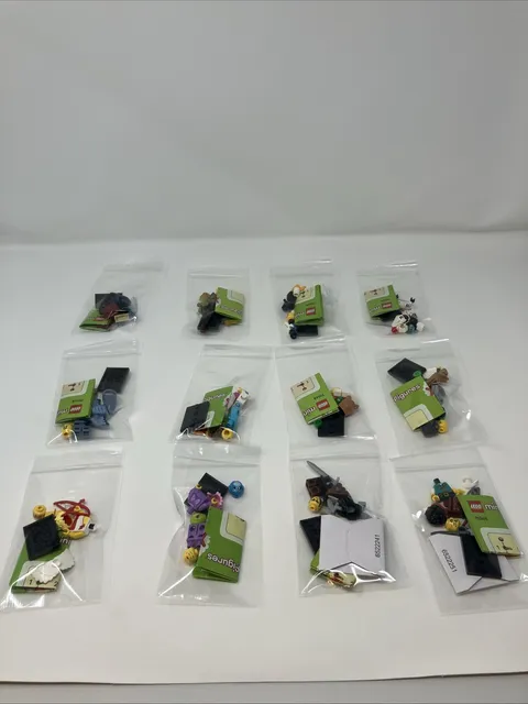 Lego New Series 27 Minifigure 71048 Complete Set of 12 CMF Figures - Never Built