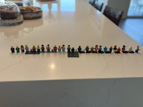 Lego City Minifigures Lot In - Authentic And In Pristine Condition