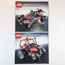 Lego Technic 8048 Buggy 2010 Instruction Booklets ONLY Lot of 2