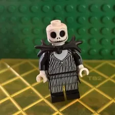 LEGO DISNEY Jack Skellington (DIS039) Minifig | With Cape