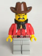 LEGO [No Color/Any Color] Bandit 2 (Flatfoot Thompson / Flatfoot Thomsen / Prair