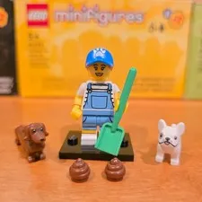 Lego Dog Sitter - CMF Series 19 - Collectible Minifigure - COMPLETE