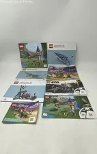 Set Of 7 Pieces Assorted Lego Multicolor Booklet Mixed Instruction Manuals