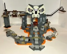 LEGO Ninjago Skull Sorcerer's Dungeons 71722 75% Complete, See Description