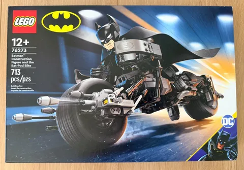 LEGO Super Heroes: Batman Construction Figure and the Bat-Pod Bike - Set 76273