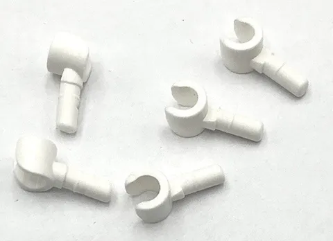 Lego 5 New White Hands Parts