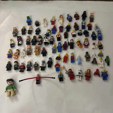 Lot Of  Lego Mini Figures Star Wars City Minecraft Marvel Ninjago Harry Potter