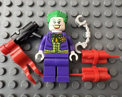 LEGO® The Joker Minifigure DC Batman Villain Weapons Accessories