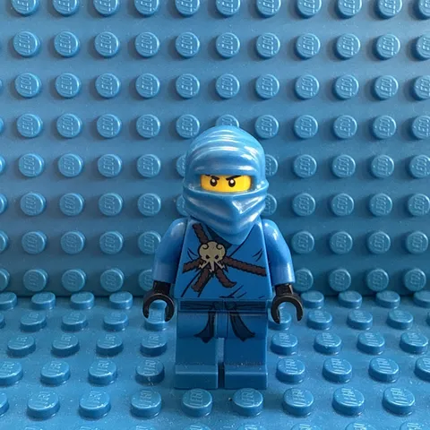 LEGO Ninjago Jay The Golden Weapons Minifigure Blue Lightning Ninja
