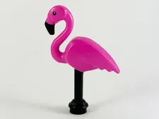 NEW Lego Flamingo Bird with Dark Pink Body Pattern Animal