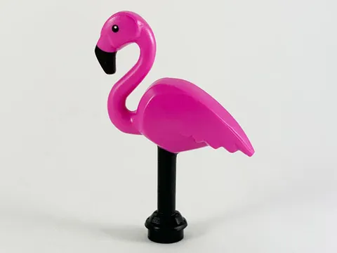 NEW Lego Flamingo Bird with Dark Pink Body Pattern Animal