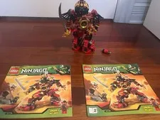 USED LEGO NINJAGO: Samurai Mech (9448) 90% complete