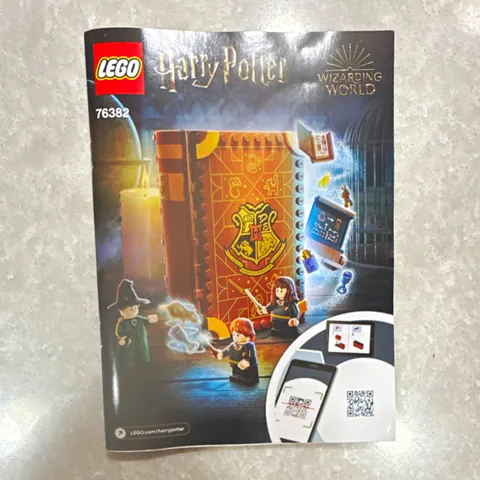 LEGO Harry Potter 76382 Hogwarts Moment Transfiguration Class Illustrated Manual