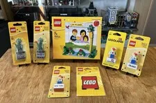 LEGO Magnet Lot Statue of Liberty I Love New York Orlando LEGOLAND Minifigure ++