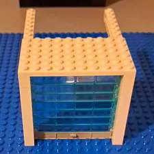 Lego Garage Door Complete. With White Track