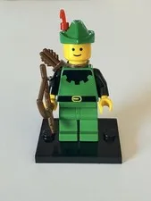 LEGO Castle Black Forestman Minifigure ORIGINAL 1990 Vintage