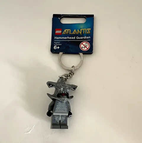 New LEGO Atlantis Hammerhead Guardian 853085 Minifigure Keychain
