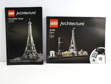 Lego ARCHITECTURE: Eiffel Tower 21019 & Paris, France 21044 Manuals ONLY