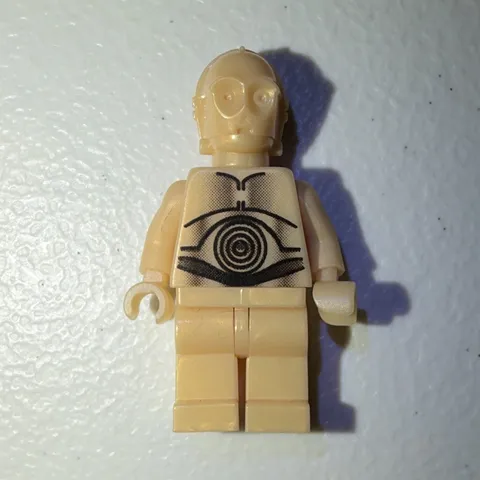 LEGO Star Wars Light Golden (C-3PO) Pre Used