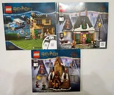 Lot of 3 Lego Harry Potter Manuals Instruction Booklets Only 76388 1 & 2, 75968