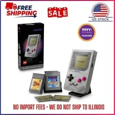 LEGO Super Mario Game Boy 72046 Retro Building Set Collectible Model Display