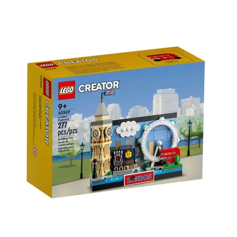 Lego Creator London Postcard