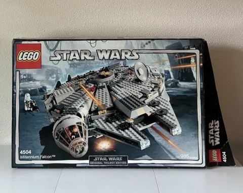 BOX ONLY - LEGO Star Wars Millennium Falcon 4504