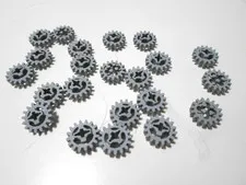 LEGO Parts - Light Bluish Gray Technic, Gear 16 Tooth - No 94925 - QTY 22
