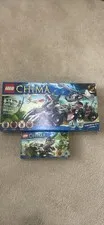 LEGO Chima 2 Sets Lot (70009 + 70001) - 100% Complete CIB