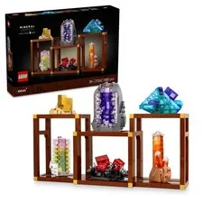 LEGO Ideas Mineralenverzameling Bouwpakket voor Volwassenen – Model met Kristale