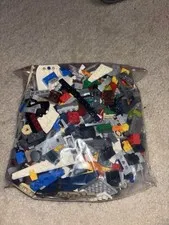 LEGO Bulk Lot Mixed Loose Bricks & Pieces, Multicolor sold in gallon bags